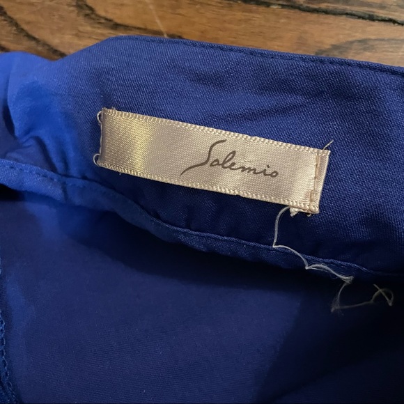 Cobalt blue mini skirt - Picture 9 of 13